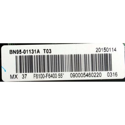 T-CON PARA TV SAMSUNG / NUMERO DE PARTE BN95-01131A / BN41-02069A / BN97-07505A / SUSTITUTAS BN96-28959A / BN95-02470A / BN96-30129A / PANEL'S CY-DF550 / CY-HF55 / MODELOS UA55F / UE55F / UA55H / UE55H / HG55A / UN55F / LH55E / MAS MODELOS EN DESCRIPCIÓN - Imagen 5